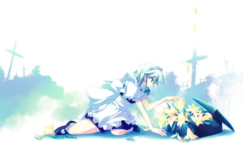 izayoi, sakuya, anime, 1080P, character, izayoi sakuya, girls, anime girls, touhou, woman, dress