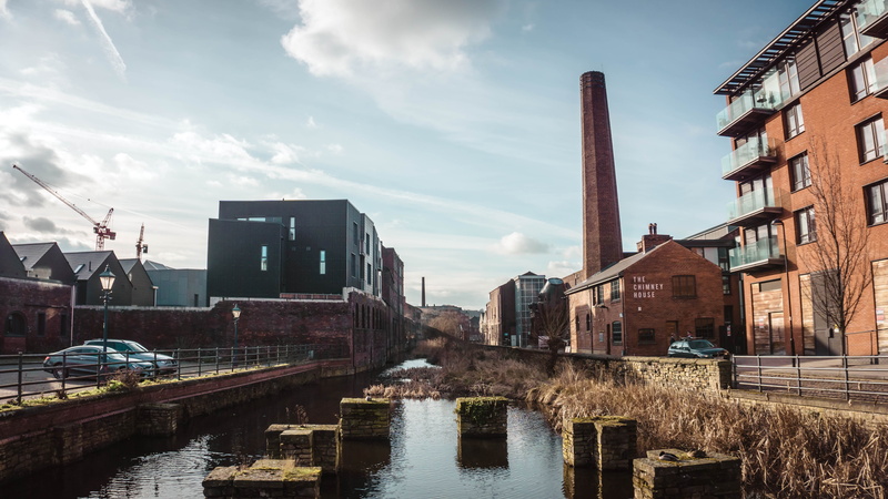 building exterior, nature, reflection, water, cloud - sky, museum, no people, pollution, outdoors, architecture, england, uk, transportation, buildings