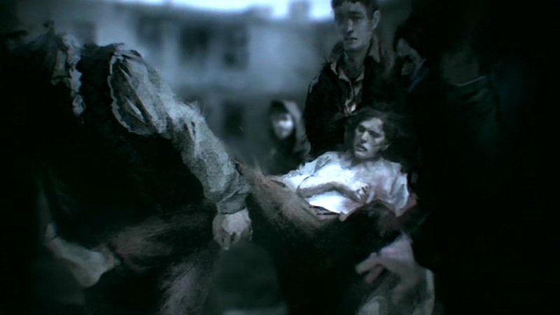 representation, statue, resident evil damnation, nature, solid, spooky, motion, human representation, day, no people, focus on foreground, sculpture, close-up