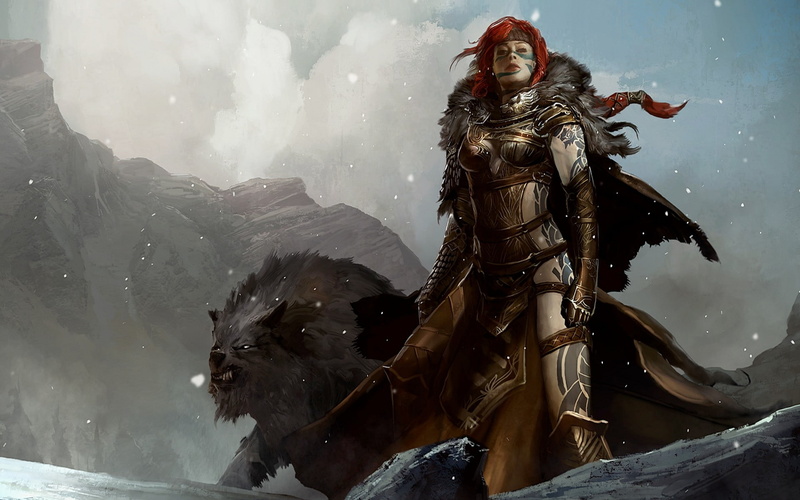 guild, wars, norn, games, Guild Wars, x, fantasy, video, abstract, 1080P, Video Games, art, hd