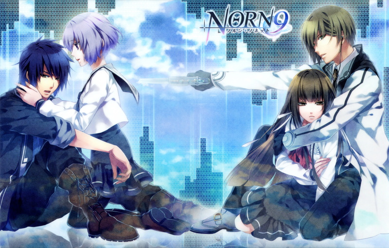 Akito Shukuri, Anime, 8K, Nanami Shiranui, Natsuhiko Azuma, Norn9: Norn + Nonette, Mikoto Kuga