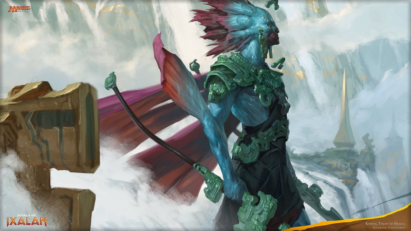 Rivals of Ixalan (Magic: The Gathering), 1080P, Game, Magic: The Gathering, Kumena Tyrant of Orazca, Merfolk (Magic: The Gathering)