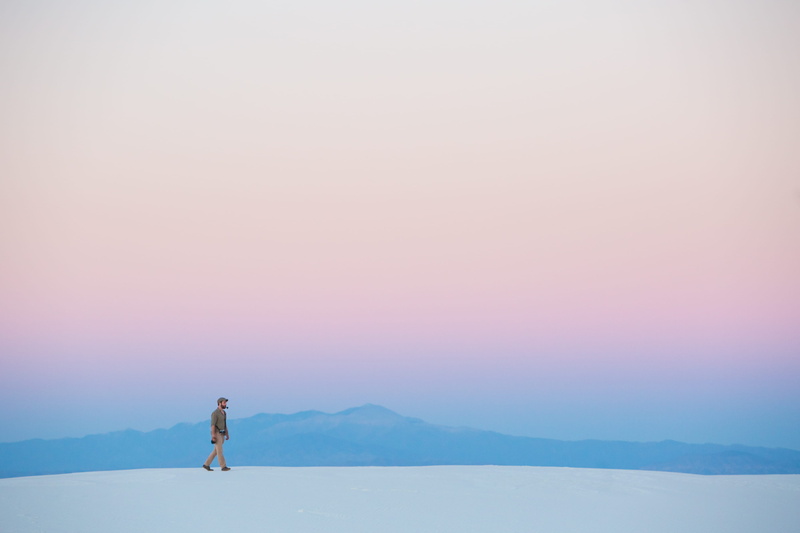 cold temperature, mid adult, day, white, standing, full length, alone, afar, hiking, man walking on snow, outdoors, one Person, beauty in nature, 2K, adult
