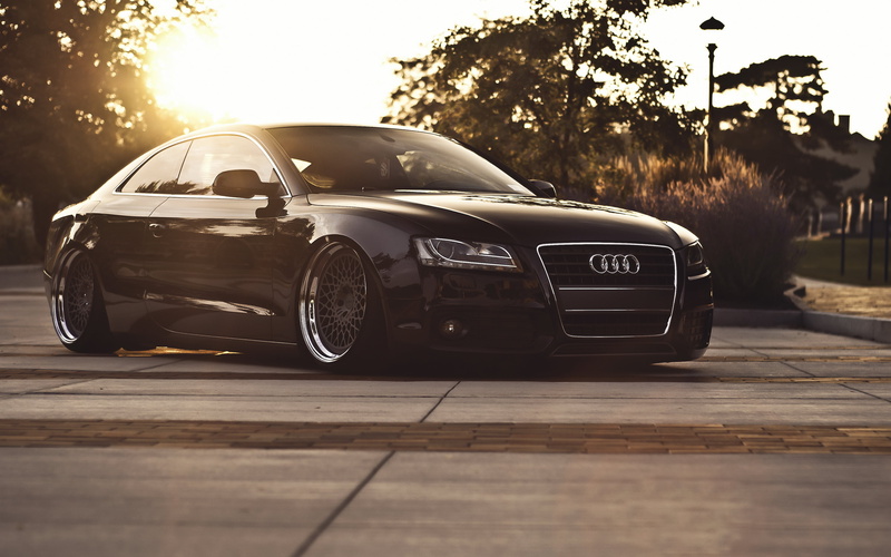 4K, day, sunlight, technology, engine, chrome, parking, design, outdoors, black Color, headlight, sedan, speed, status Car, audi, motor Vehicle, tree