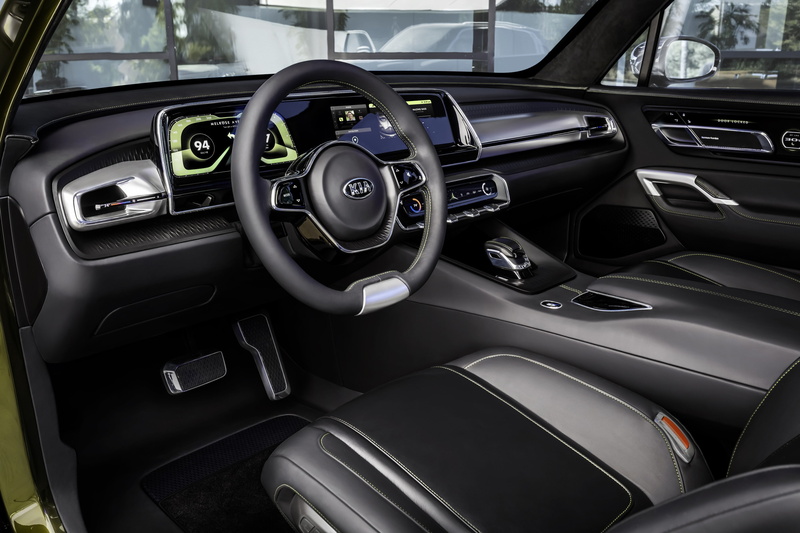 Kia Telluride, NAIAS 2016, interior, 2K