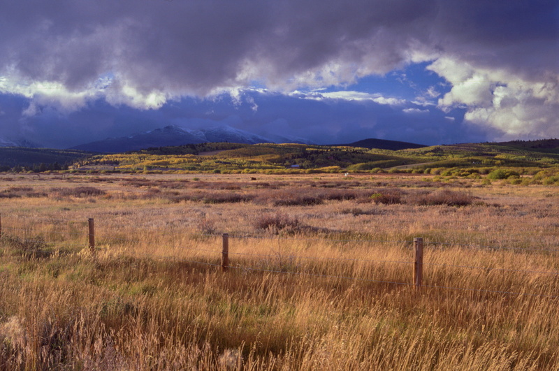 field, land, mountain range, no people, mountain, autumn, landscape, nature, country, 2K, environment, telluride, mountains, united states, scenery, cloud - sky