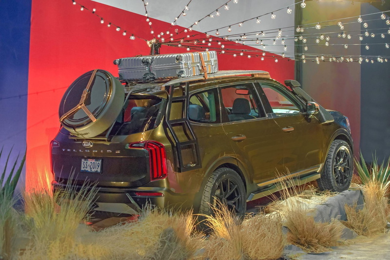 1080P, telluride, kia, car