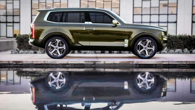 Kia Telluride, NAIAS 2016, 4K