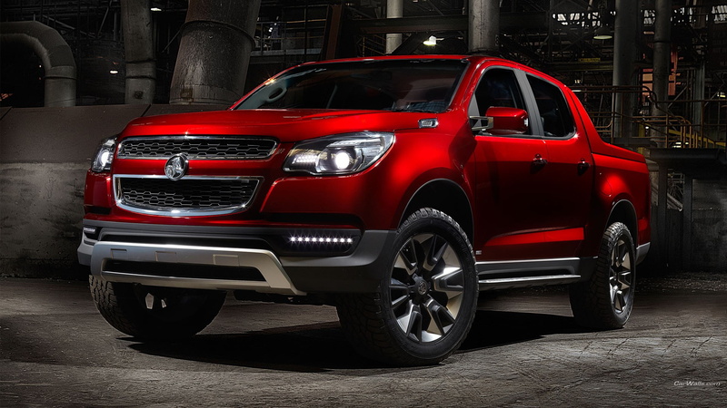 Holden Colorado, car, vehicle, Holden, 1080P, red cars