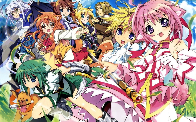 dog, characters, 1920x1200, days, 1080P, anime, dog days
