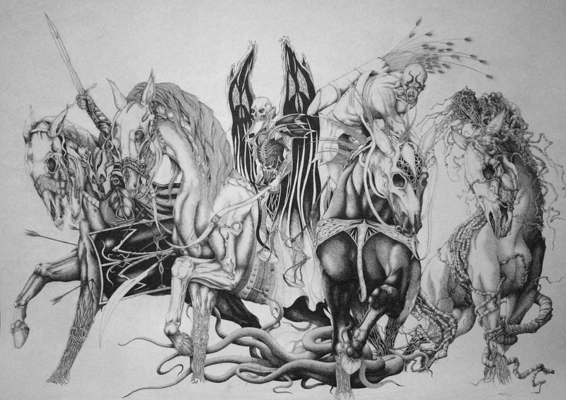 of, horror, angels, 1080P, Dark, weapons, 4, Horsemen, the, religion, demons, Revelations, apocalypse