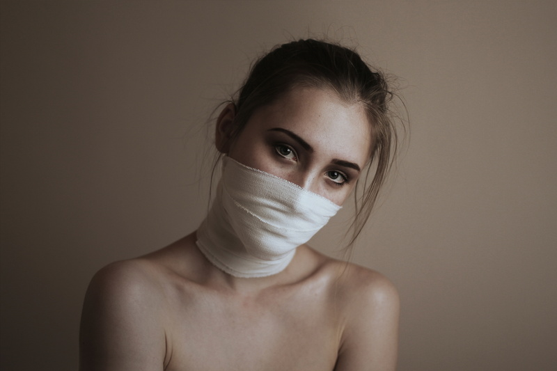 Vicki, the beauty, headband, portrait, Homesick, 5K