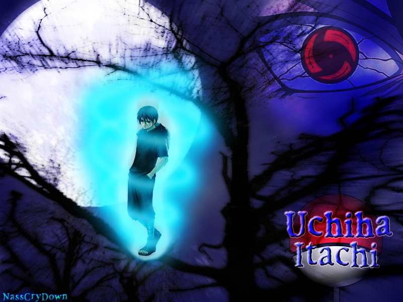 itachi, Nice, one, art, hd, anime, 480P, naruto