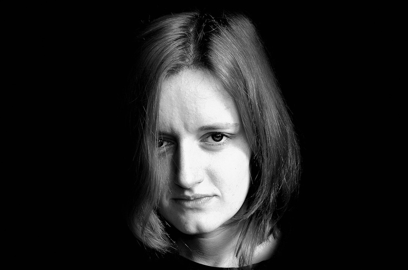 front view, hairstyle, 1080P, love, contemplation, caucasian Ethnicity, black And White, portrait, face, s, dreams, female, nice, one Person, beautiful woman
