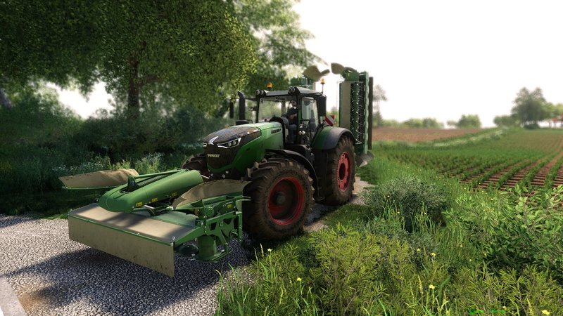 nature, farming, tractors, Harvest, farming simulator, 1080P, farm, fs19