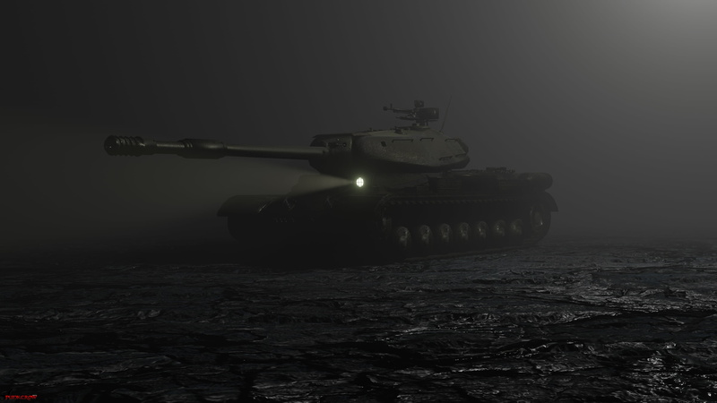 Obj 701, World War II, lights, IS-4, 4K