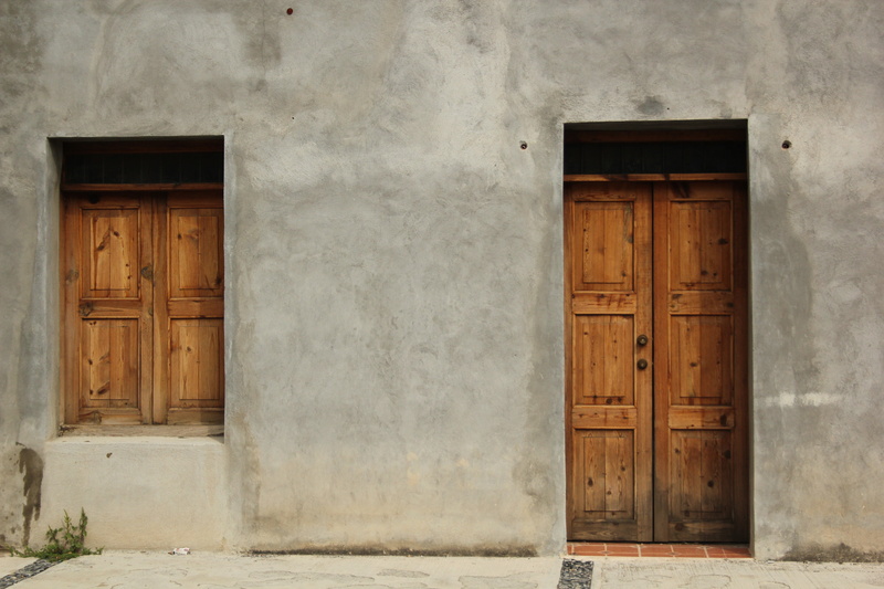 mexico, wall - building feature, outside, house, architecture, residential district, building exterior, security, entrance, closed, safety, building, old