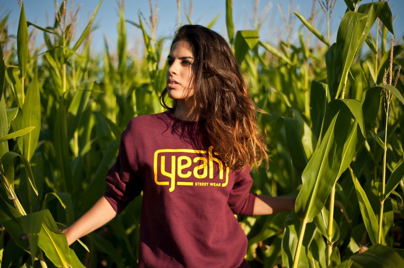 beautiful woman, land, outdoors, women outdoors, young adult, day, farm, hairstyle, adult, women, field, green color, corn, cereal plant, corn - crop, front view