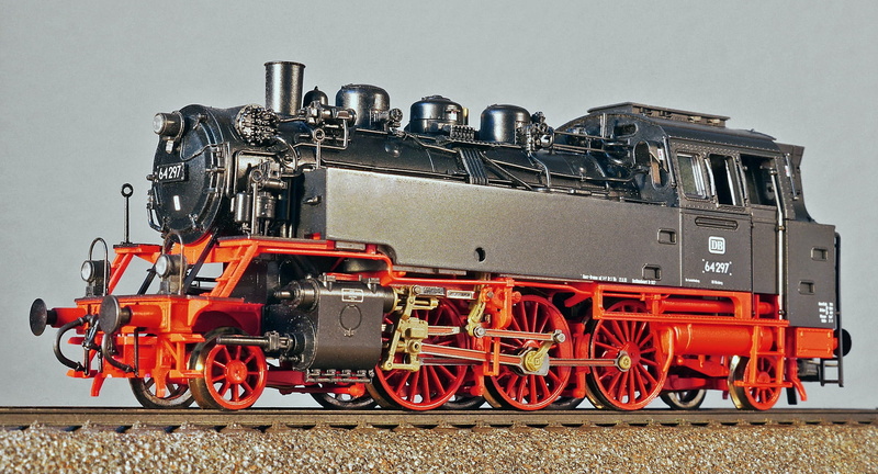 land vehicle, tank locomotive, toys, machinery, br 64, nature, steam locomotive, einheitslok, station, train, model railway, transport system, transportation