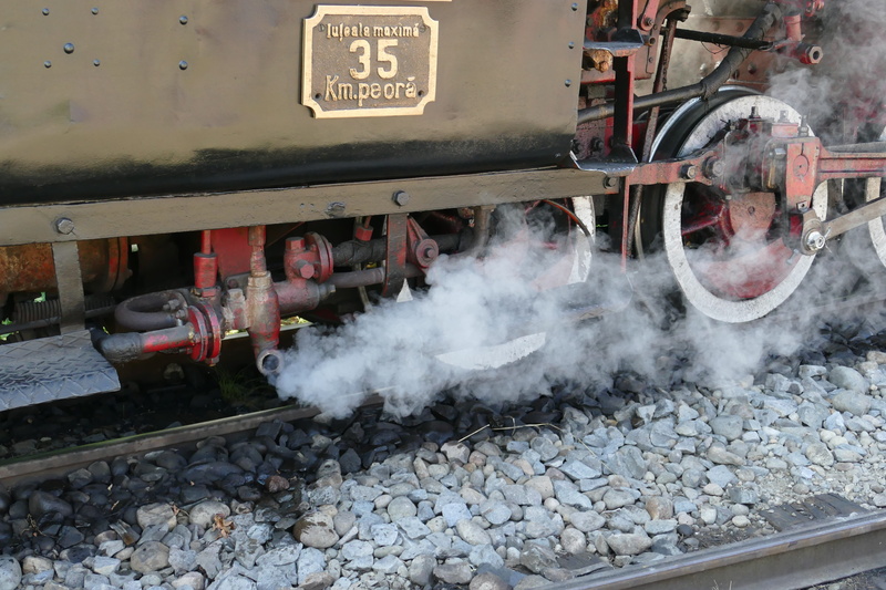 sovata, transportation, romania, steam railway, 5K, people, occupation, steam, smoke, track, land vehicle, train - vehicle, transylvania, tank locomotive
