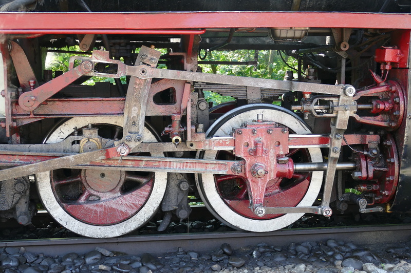 public transportation, railway, 5K, steam railway, travel, day, old, mode of transportation, sovata, no people, rod, nostalgia, smoke, transmission, train