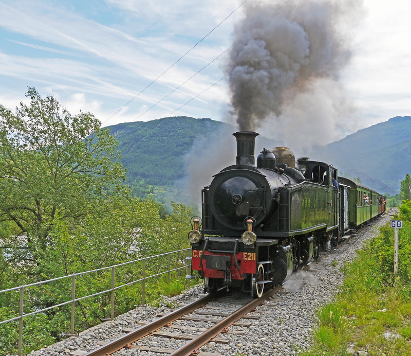 steam, south of france, locomotive, railway, tradition, outdoors, air pollution, steam train, sky, historically, 2K, no people, alpes maritimes, mode of transportation