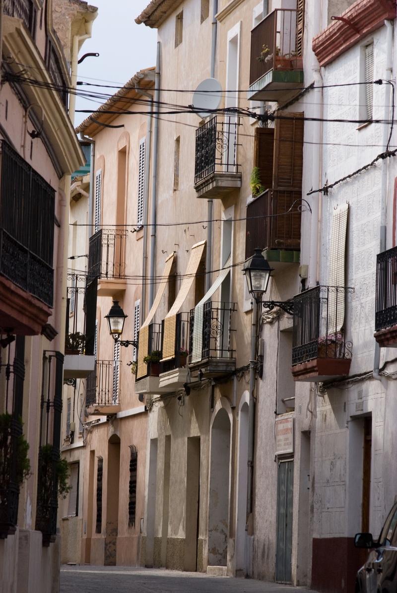 architecture, city, houses, low angle view, the past, no people, day, nature, building exterior, europe, 4K, old, alley, house, balcony, outdoors, street