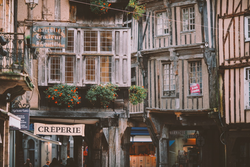 residential district, home decor, 4K, building exterior, text, nature, town, architecture, crepe, shutter, cozy, french, potted plant, europe, store, outdoors