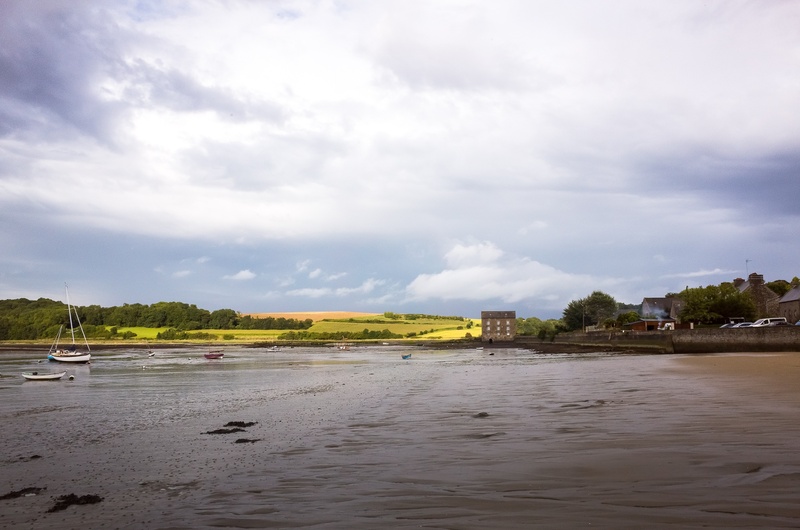 rancid, dinan, side, landscape, brittany, village, sky, land, plant, water, architecture, outdoors, 1080P, côtes darmor, sea, tranquil scene, france, scenics - nature