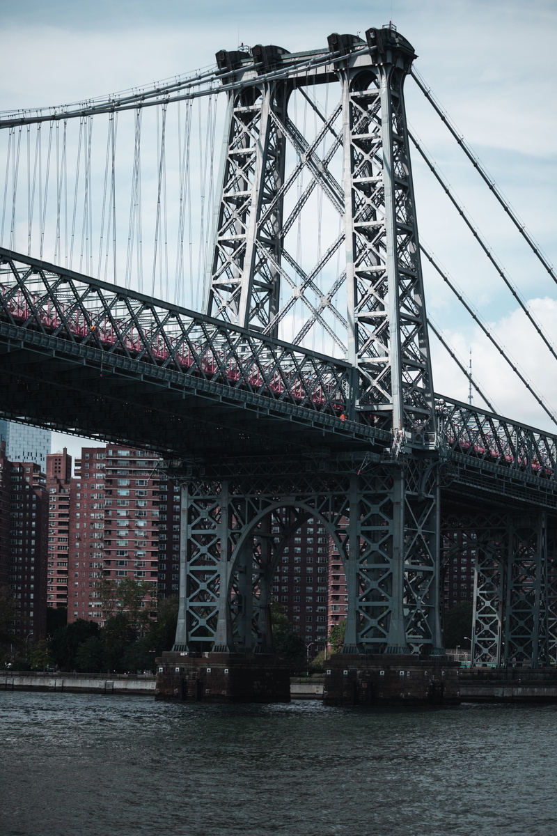 new york city, building, ny, building exterior, bridge, transportation, 5K, arch, arched, tourism, view, waterfront, day, built structure, architecture