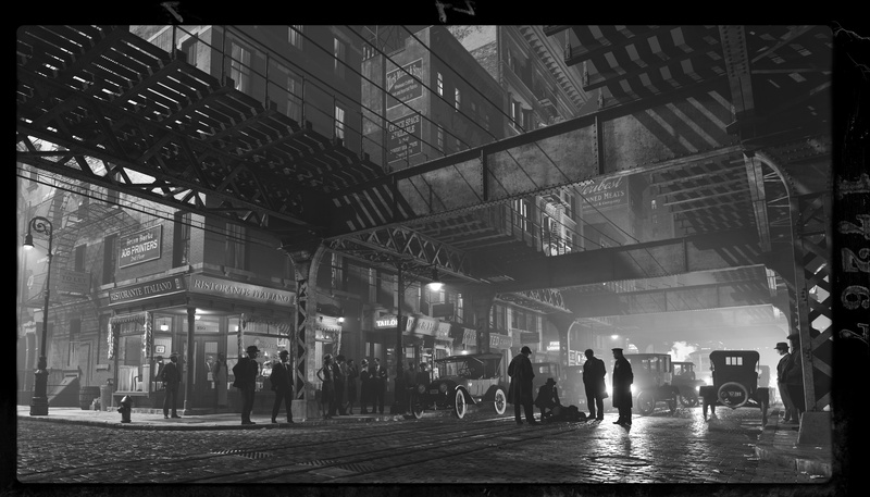 monochrome, 4K, city, noir
