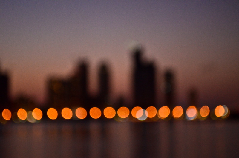 night, background, building exterior, light, light - natural phenomenon, close-up, abstract, bokeh, blurred, nature, evening, selective focus, blurry, industry