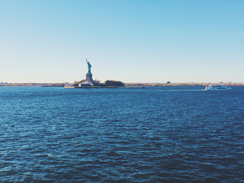 statue of liberty, new york, no people, building exterior, nature, tourism, statue, travel, day, governors island, sculpture, clear sky, water, sea, united states
