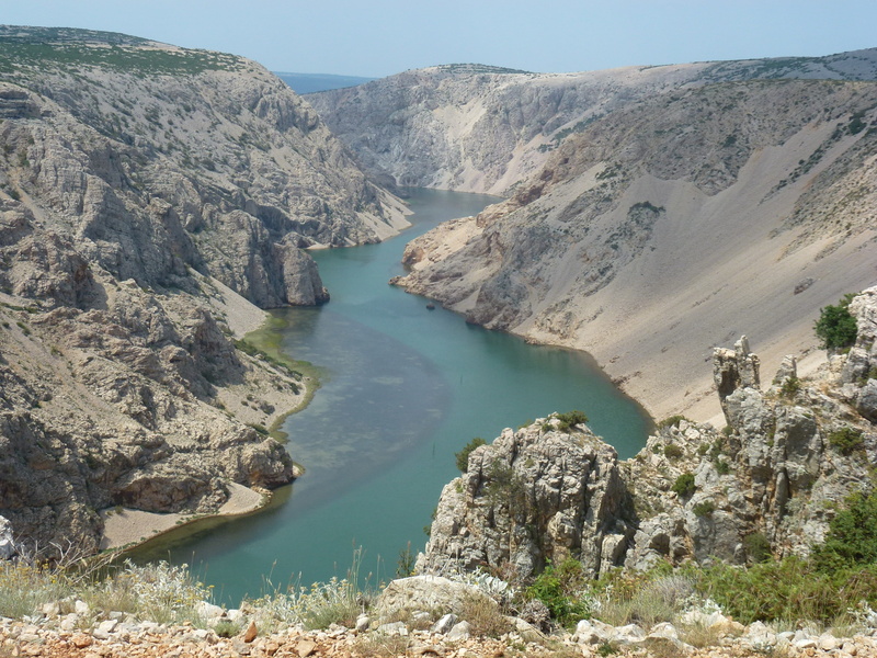 4K, eroded, travel Locations, geology, blue, Winnetou, rock formation, scenics, lake, non-urban scene, rock, rock - Object, remote, landscape, outdoors