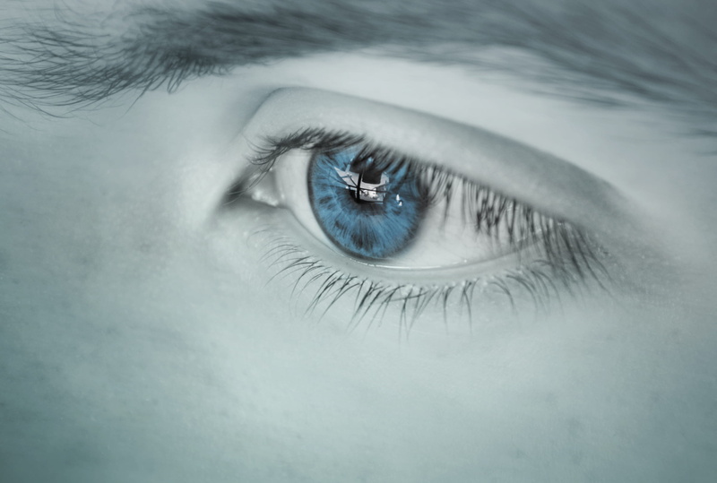 reflection, eyeball, human, iris - eye, 1080P, eyebrow, face, eyesight, blue colour, model, vision, human eye, see, eye, beautiful, extreme close-up, contemplation