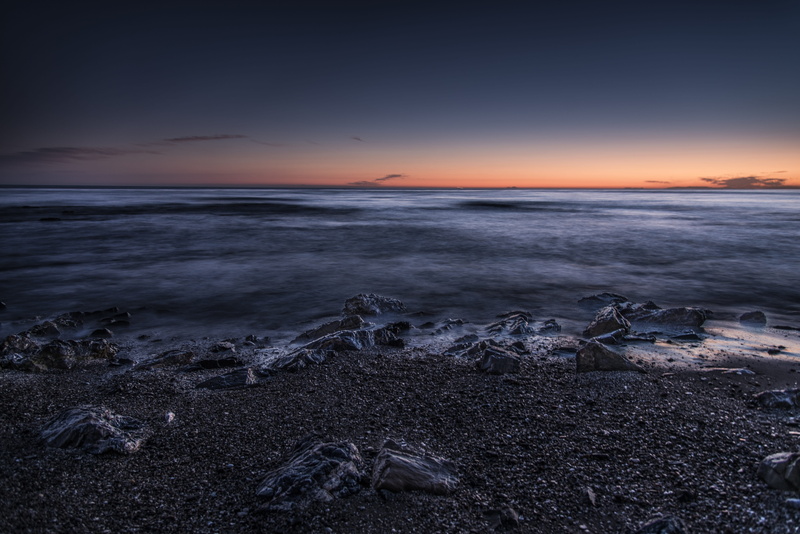 andalusia, tranquility, marina, mijas, horizon over water, scenics - nature, aquatic sport, rocks, no people, landscape, peaceful, sky, nature, blue, solid