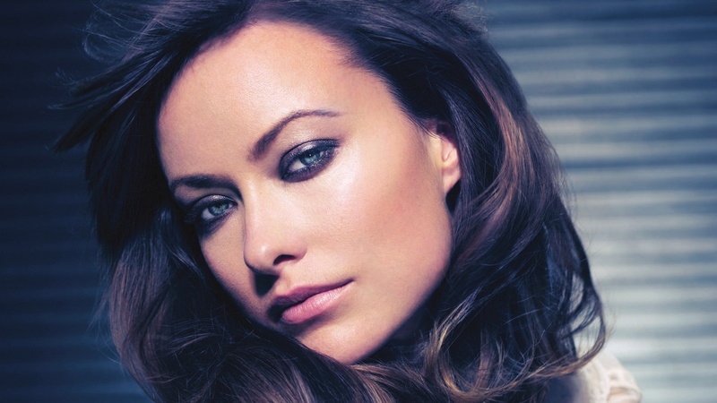 Adobe Photoshop, 1080P, portrait, brunette, Olivia Wilde, actress, face, Filter, Photo Manipulation, women