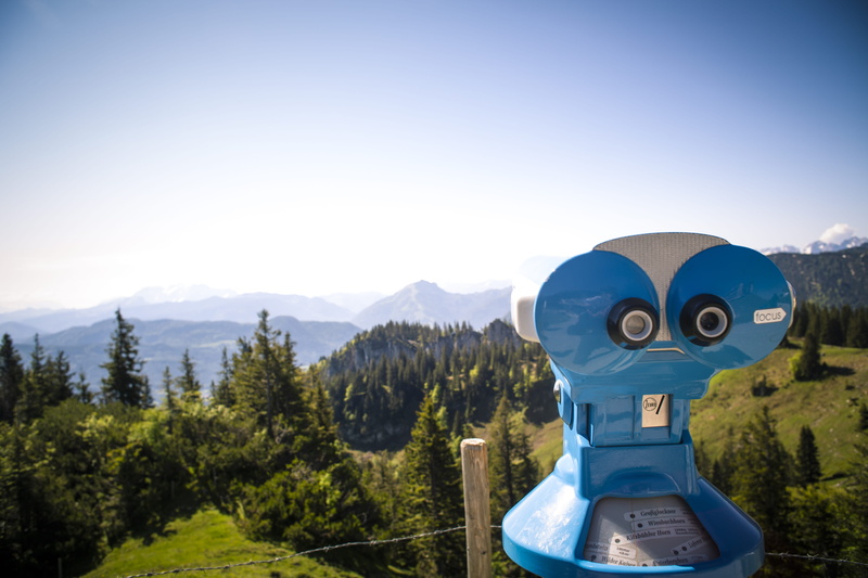 trees, sky, adventure, tourism, mountain peak, outdoors, scenic, environment, nature, sight, travel, astronomy, summer, coin operated binoculars, mountain range