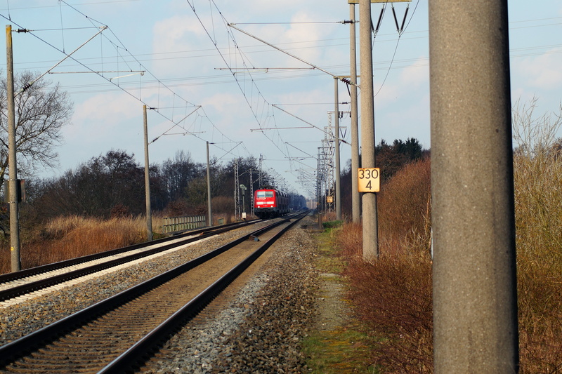 nature, transportation, train, gleise, power line, public transportation, cable, technology, 5K, long, day, locomotive, track, transport, signal, electricity pylon