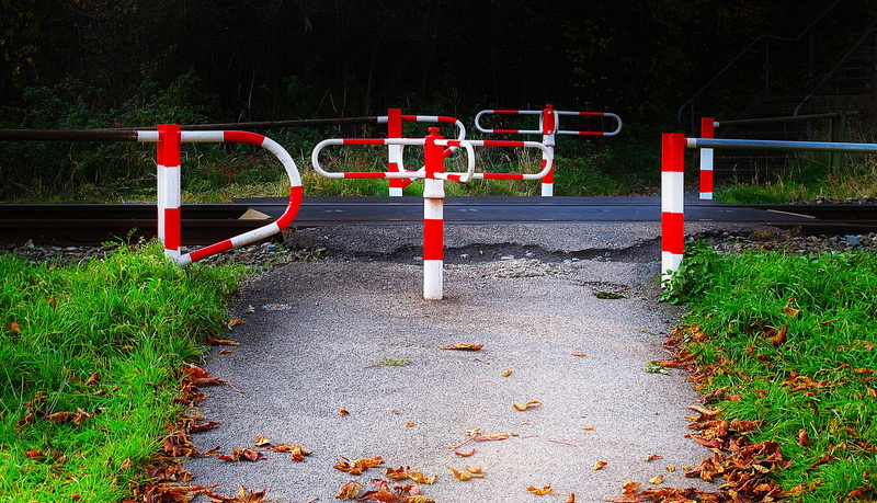 unlimited, sign, transport, traffic cone, guidance, security, metal, plant, transportation, no people, cone, grass, absence, nature, city, 2K, red, rail traffic