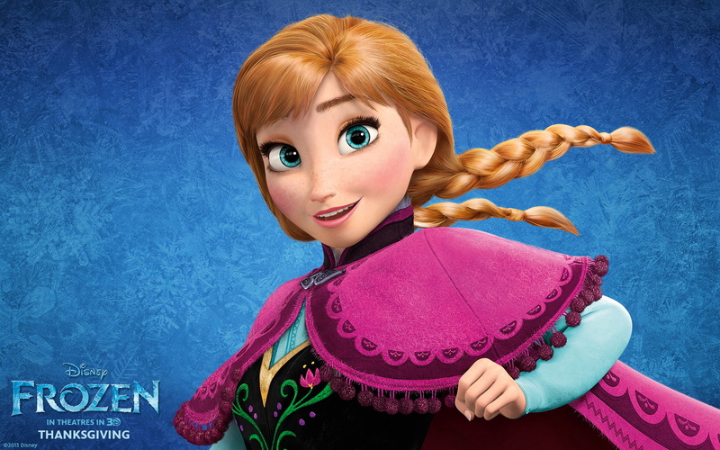 anna, frozen, 1080P
