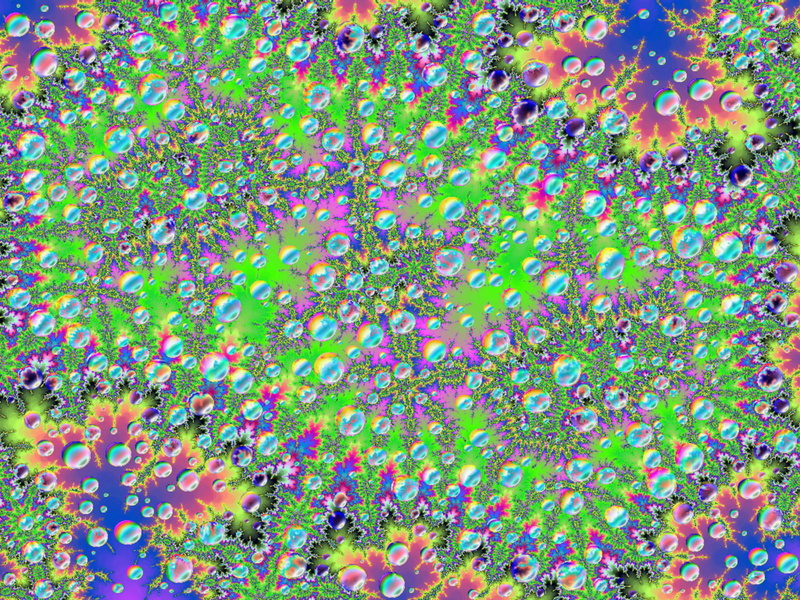 Ge, 720P, psychedelic, bubbles, bokeh