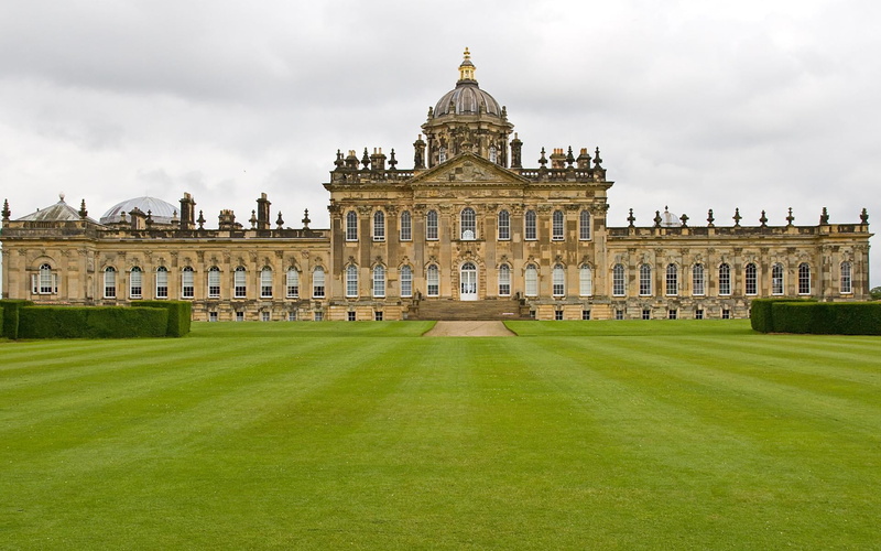 travel, the past, nature, England, brown, city, World, outdoors, plant, 1080P, government, architecture, no people, lawn, sky, tourism, castle, building