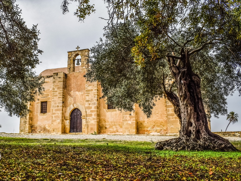 history, scenery, place of worship, building exterior, cyprus, the past, day, old, architecture, low angle view, belief, christianity, spirituality, built structure
