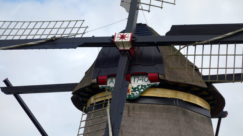 grondzeiler, holland, windmill, nature, metal, mill blades, brown, tourism, sky, wicks, cultural heritage, dutch landscape, cable, day, technology, 5K