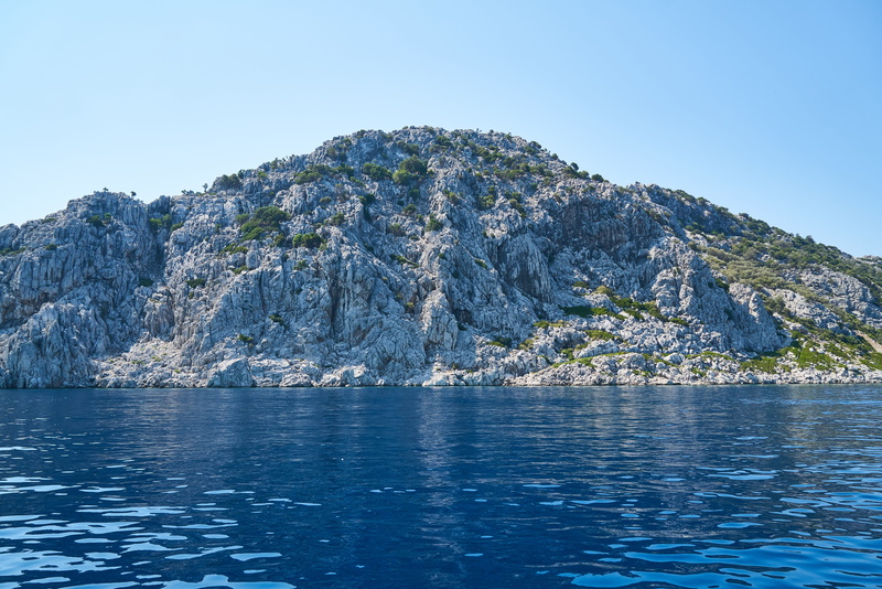 non-urban scene, tropical, ada, beauty in nature, holiday, travel, background, clear sky, marine, ocean, sky, lake, mountain, outdoors, marmaris, summer