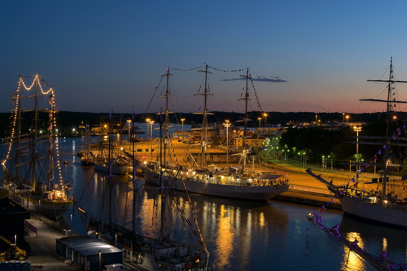 2017, aura river, city, turku, anchored, dark, river, sky, nautical vessel, reflection, harbor, mode of transportation, finnish, nature, canal, the tall ships races