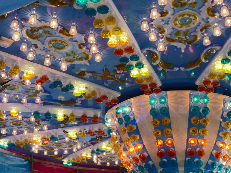 2K, no people, background, ornate, architecture, floral pattern, built structure, ceiling, colorful, creativity, hanging, low angle view, pattern, art and craft
