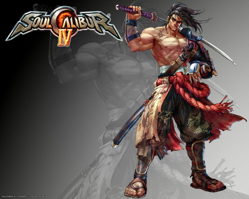 arts culture and entertainment, red, studio shot, 720P, creativity, soulcalibur, males, holding, real people, portrait, indoors, traditional clothing