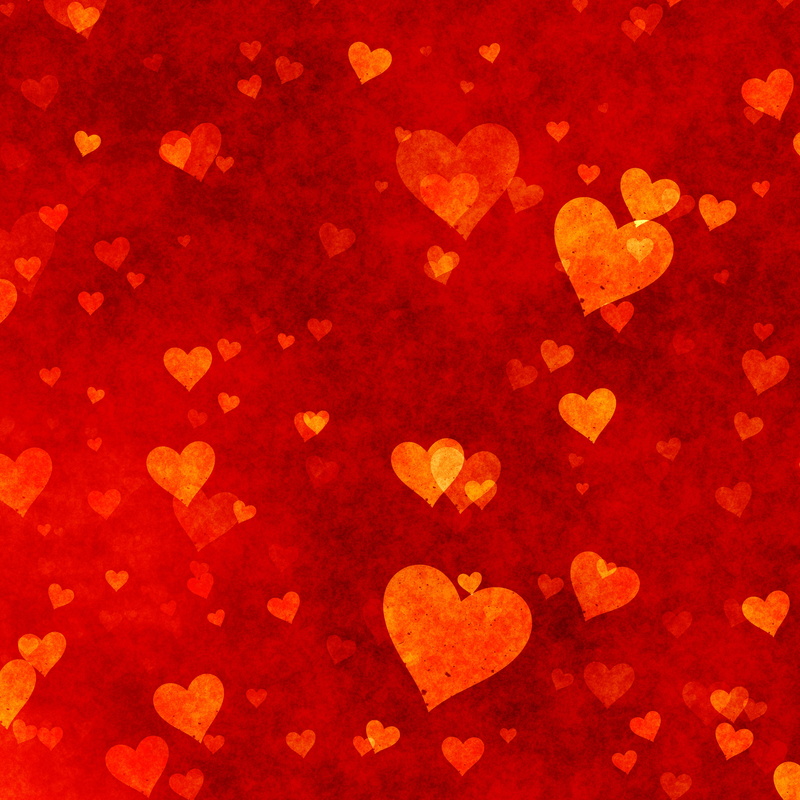 background, hearts, Valentines Day, red, romantic, bokeh, love, 4K